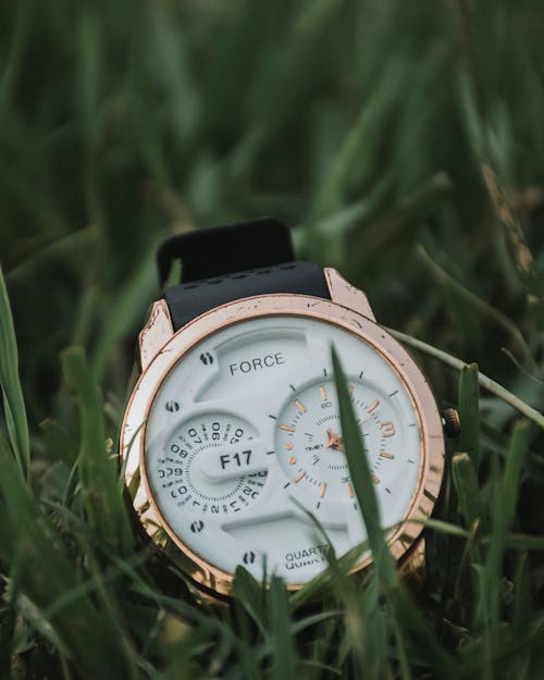 Wristwatch on Grass