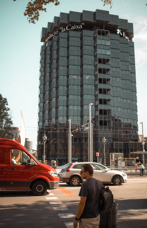 La Caixa Bank Building in Barcelona