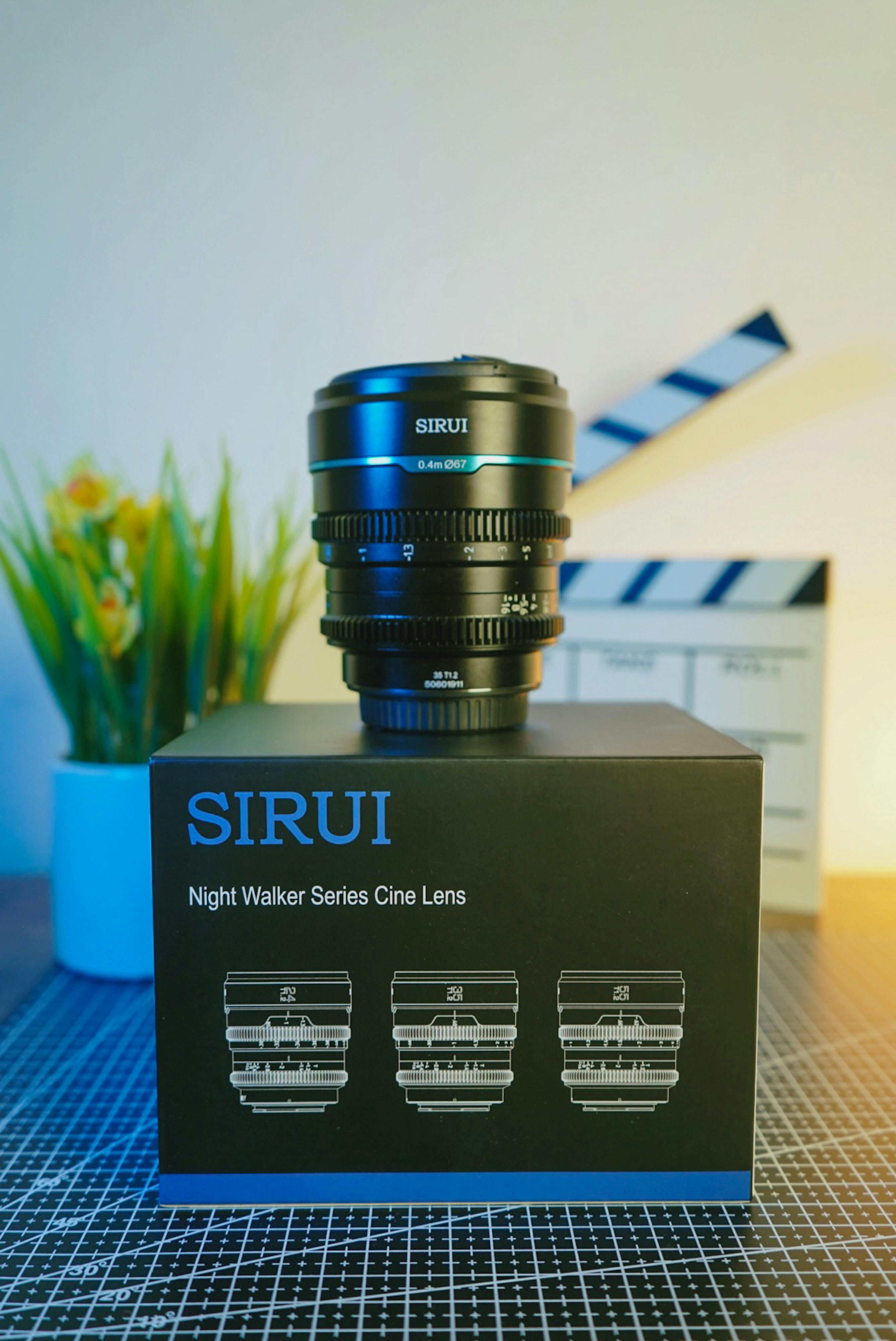 Camera Lens on Box · Free Stock Photo