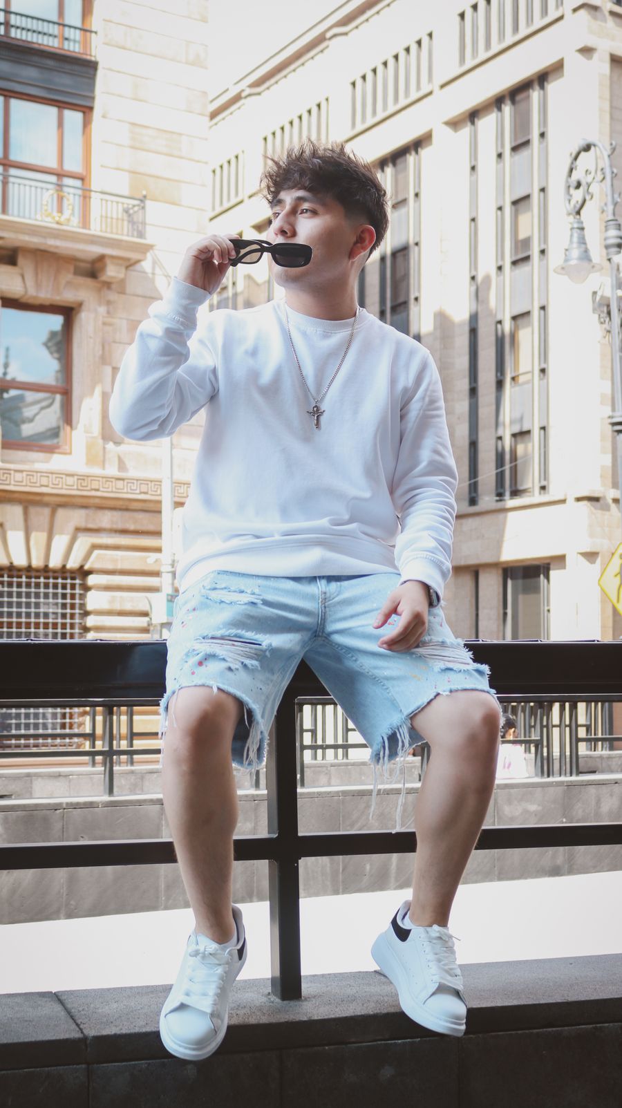 Frost Denim Shorts