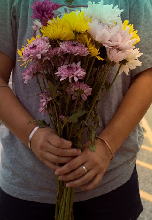 Photos gratuites de agencement, amour, bouquet de fleurs