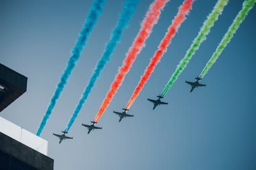 テクノフェスト アゼルバイジャン, 旗, 空の無料の写真素材