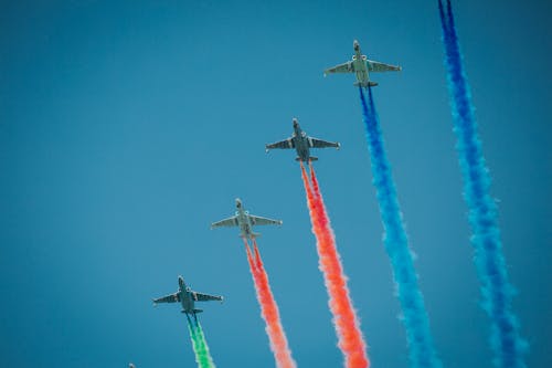 Foto stok gratis bendera, langit, texnofest azerbaijan