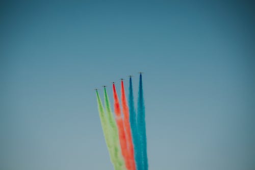 Бесплатное стоковое фото с небо, технофест азербайджан, флаг