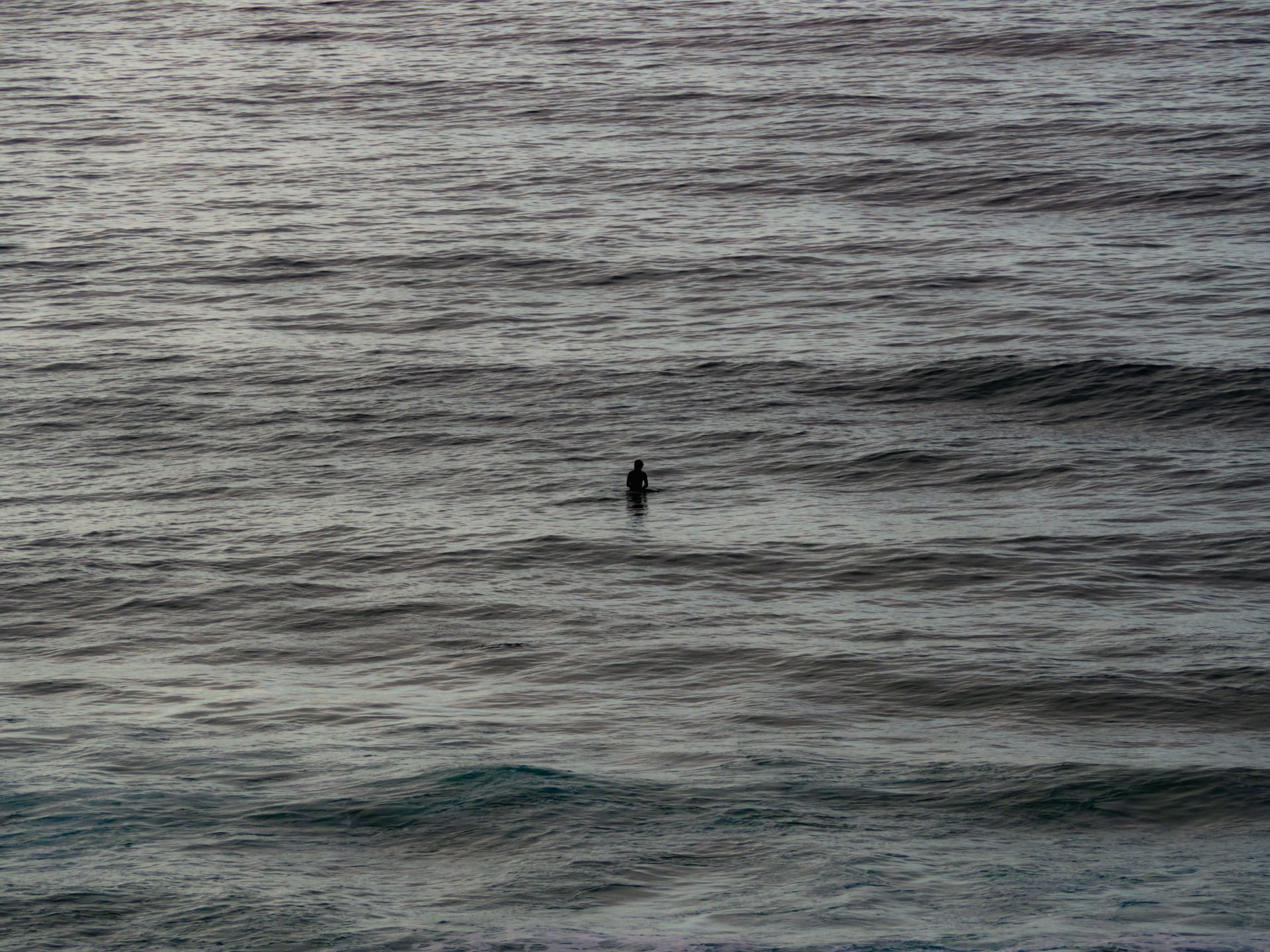 Person in Sea