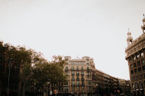 Streets in Barcelona, Spain