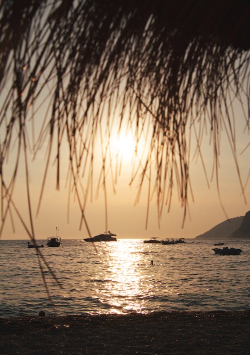 Boats at Sunset