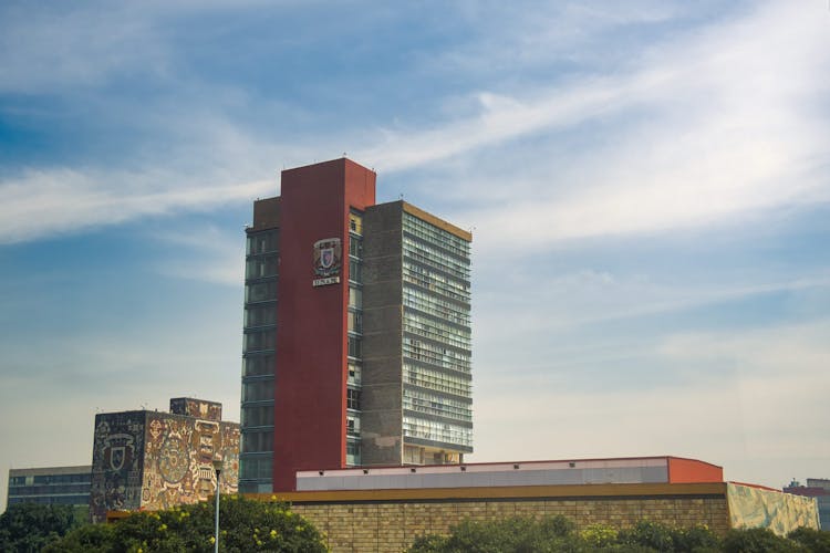 View Of The National Autonomous University Of Mexico Building, Mexico City, Mexico 