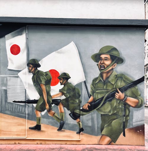 Kostnadsfri bild av japan, målningar, soldat