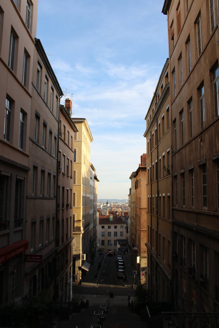 Residential Building Of Lyon On France