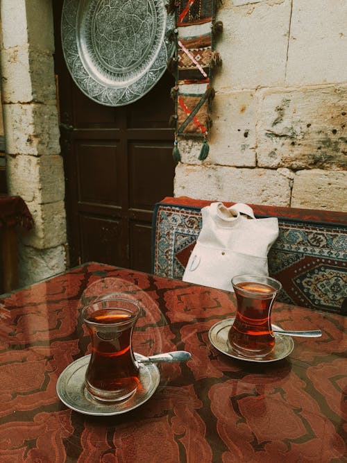 Turkish Tea on Table