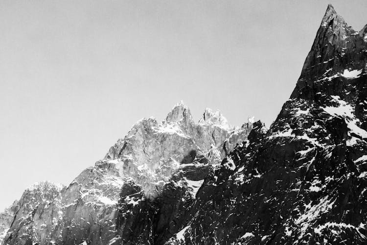 Snowy Rocky Mountain