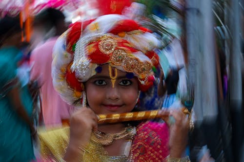 Free Girl in Traditional Costume Stock Photo