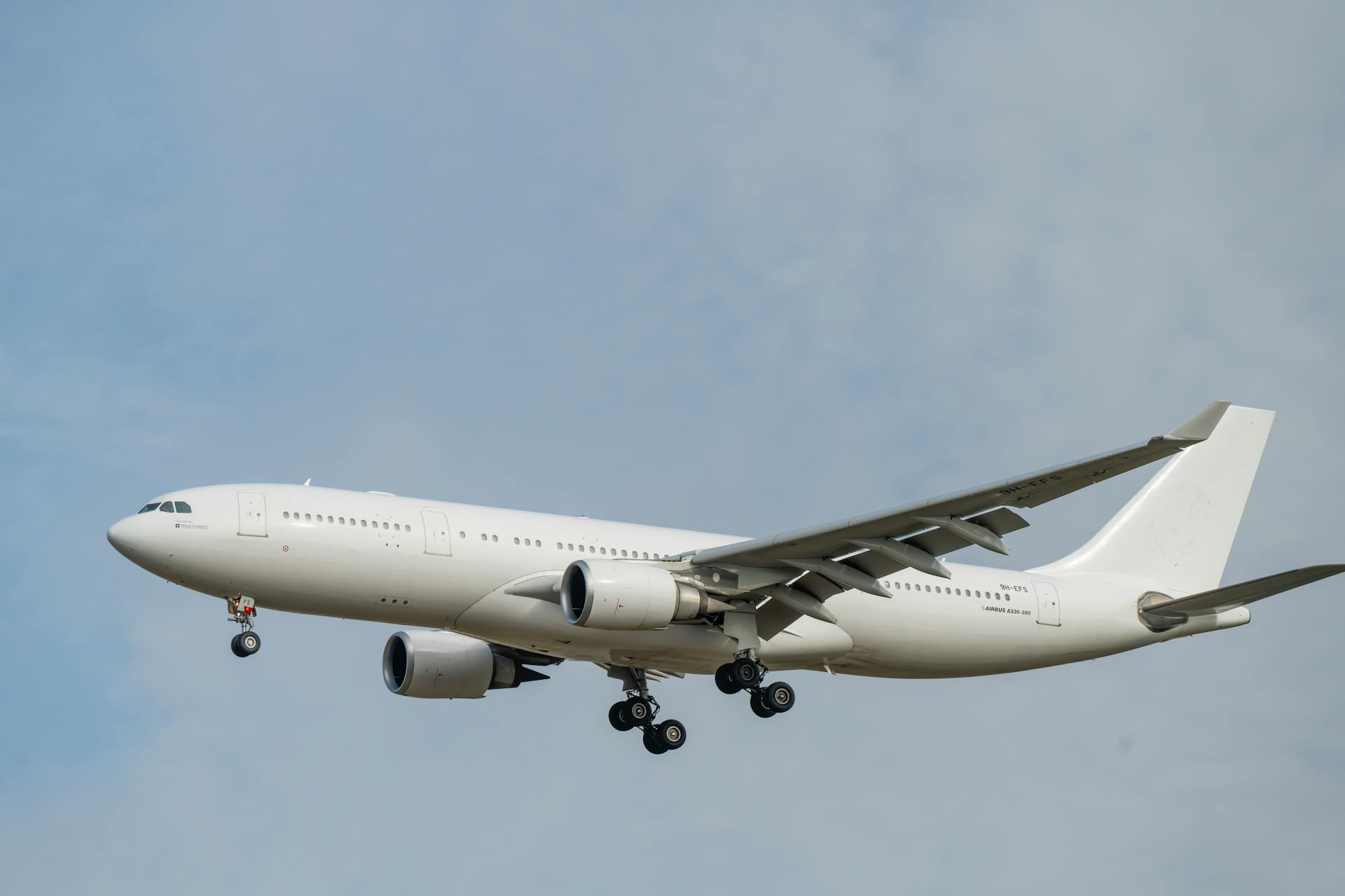 Airplane during Flight