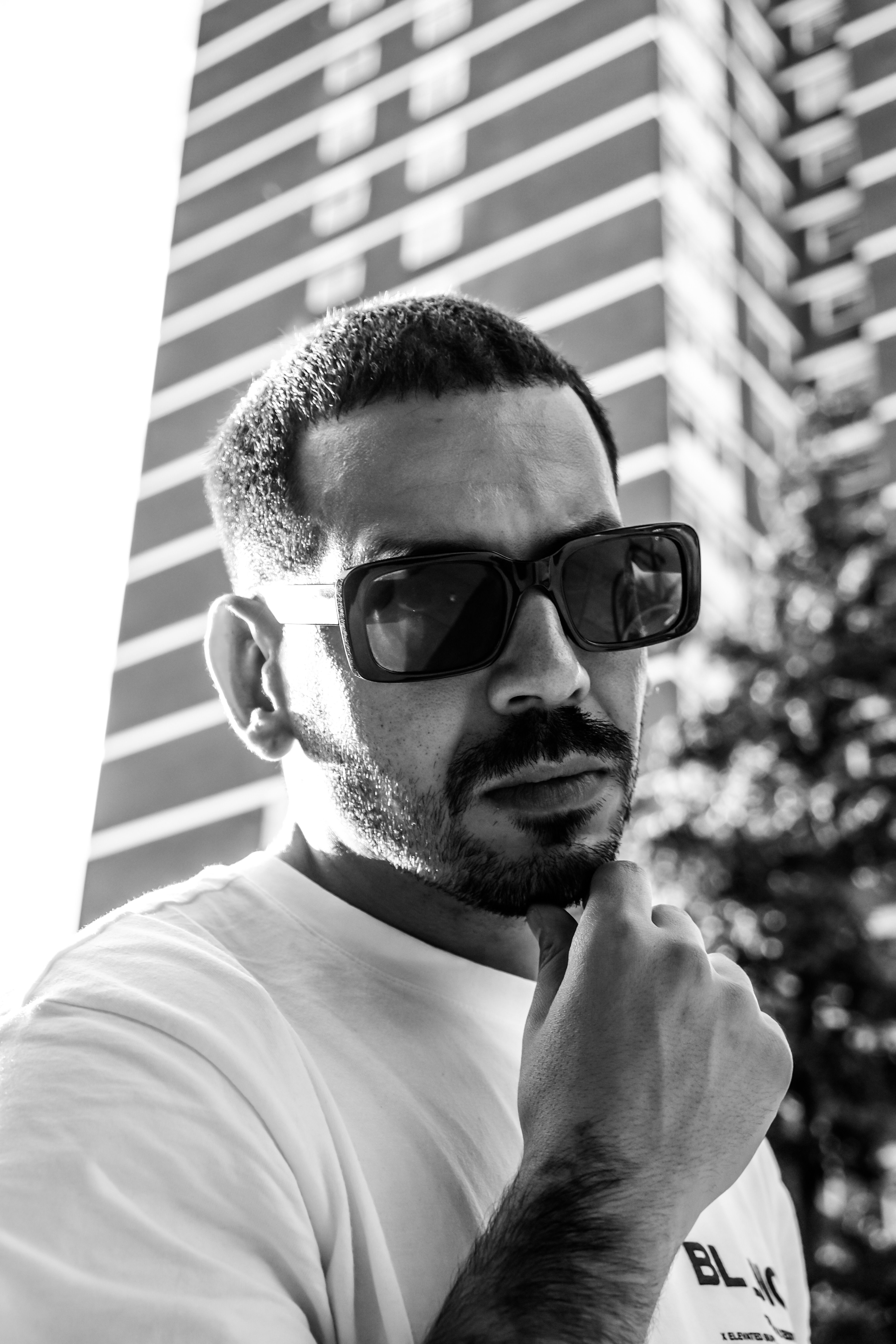 Black and White Portrait of Man · Free Stock Photo