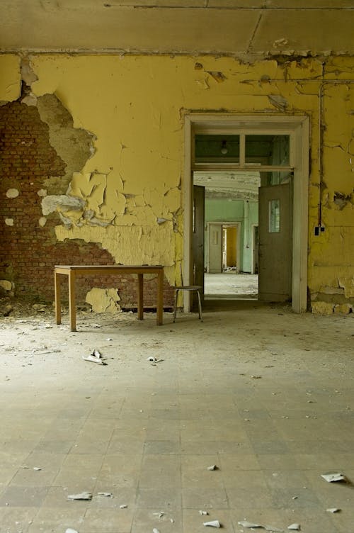 Abandoned, Destroyed Room