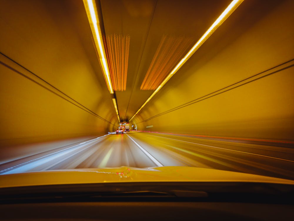 Cars in a Highway Tunnel