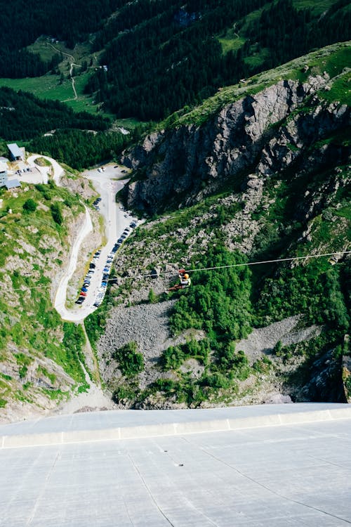 Gratis Foto stok gratis alpine, bendungan grande dixence, jalan Foto Stok