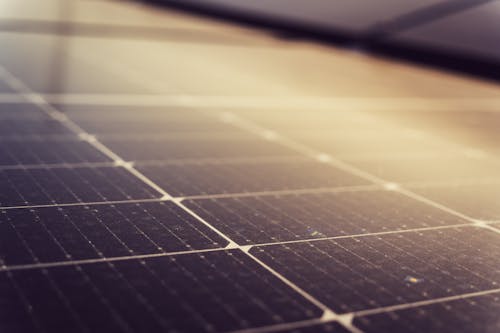 Free Black Solar Panels Stock Photo