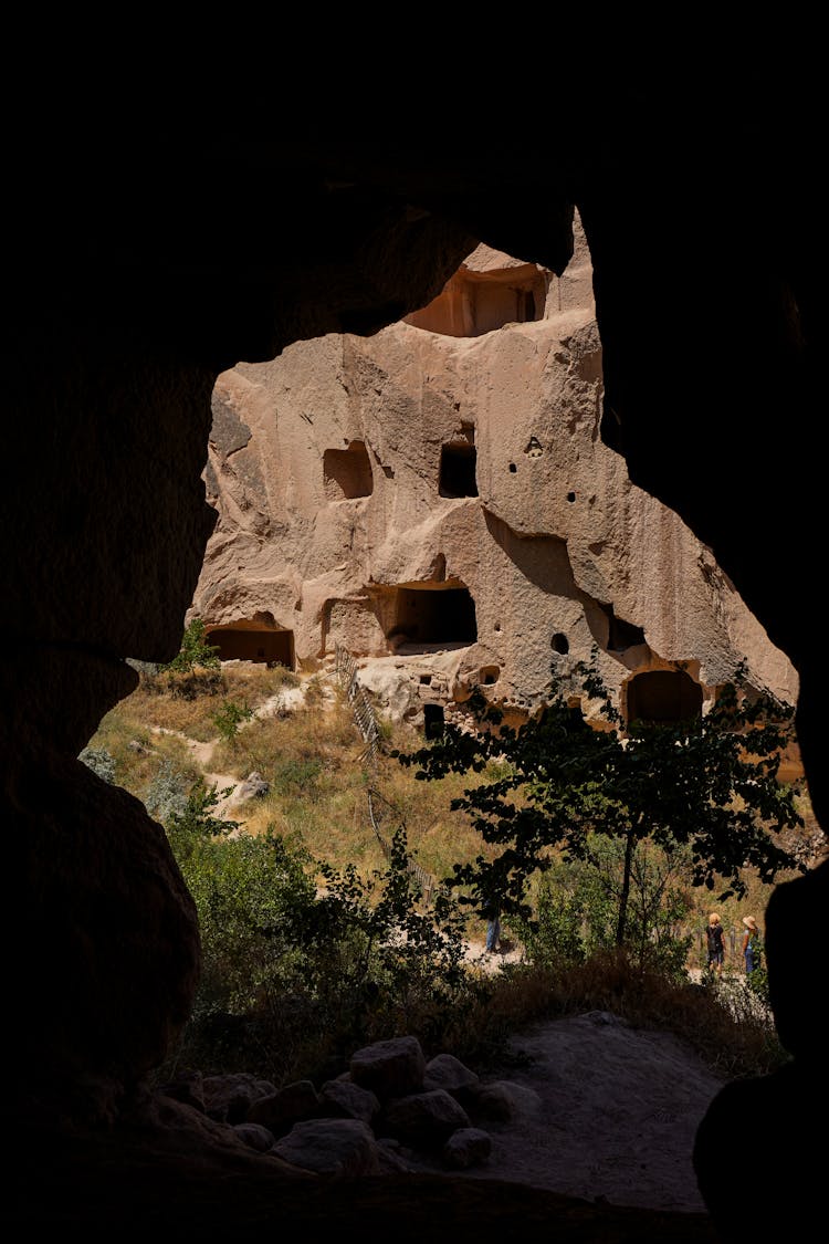 Abstract Photo Of Cave Architecture