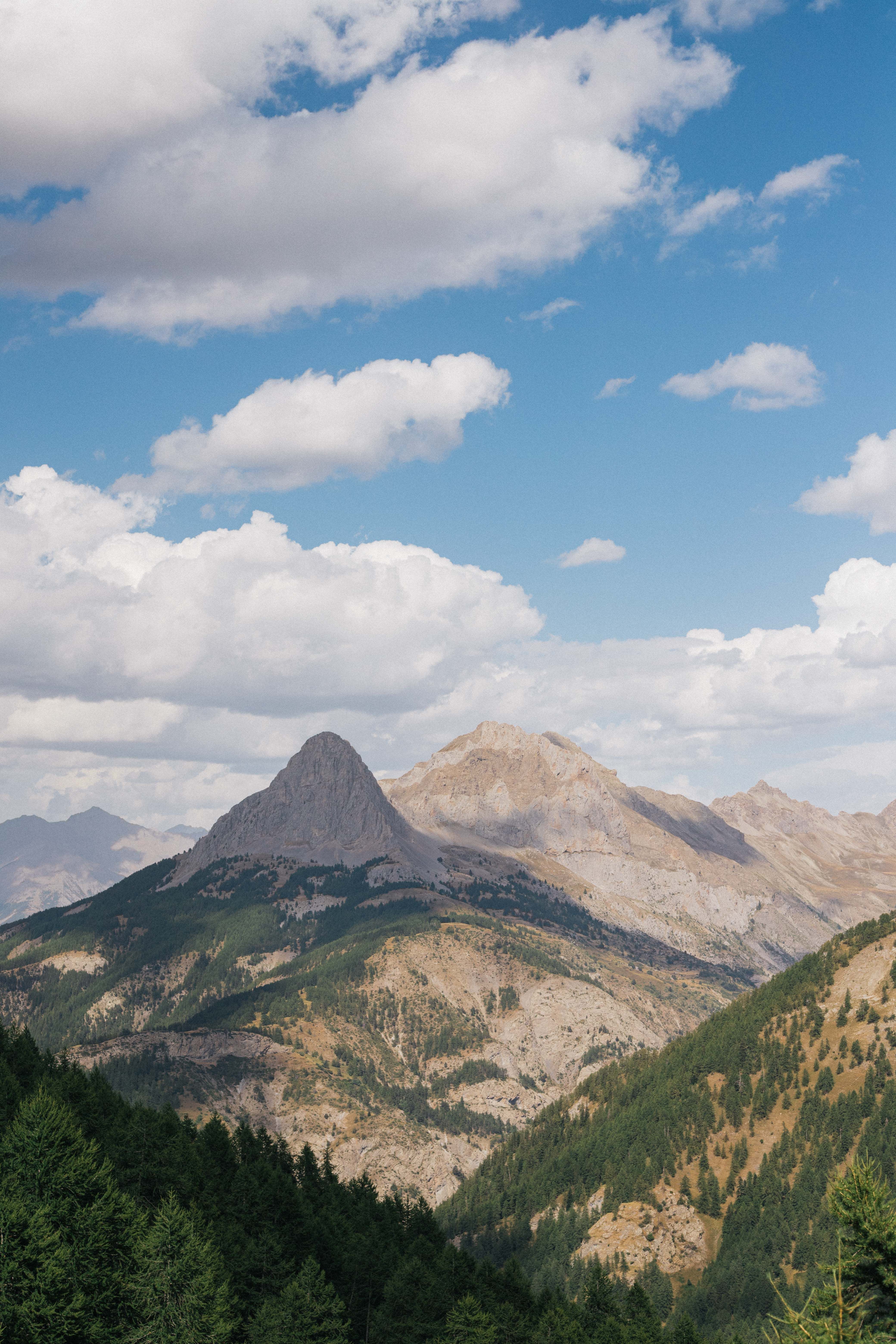Mountain Landscape and Clouds in the Sky · Free Stock Photo