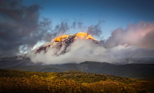 Foto stok gratis cantik alami, gunung, gunung berapi