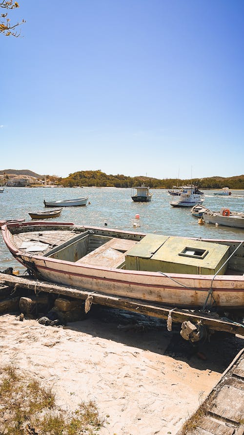 Gratis stockfoto met boot, kust, motorboten