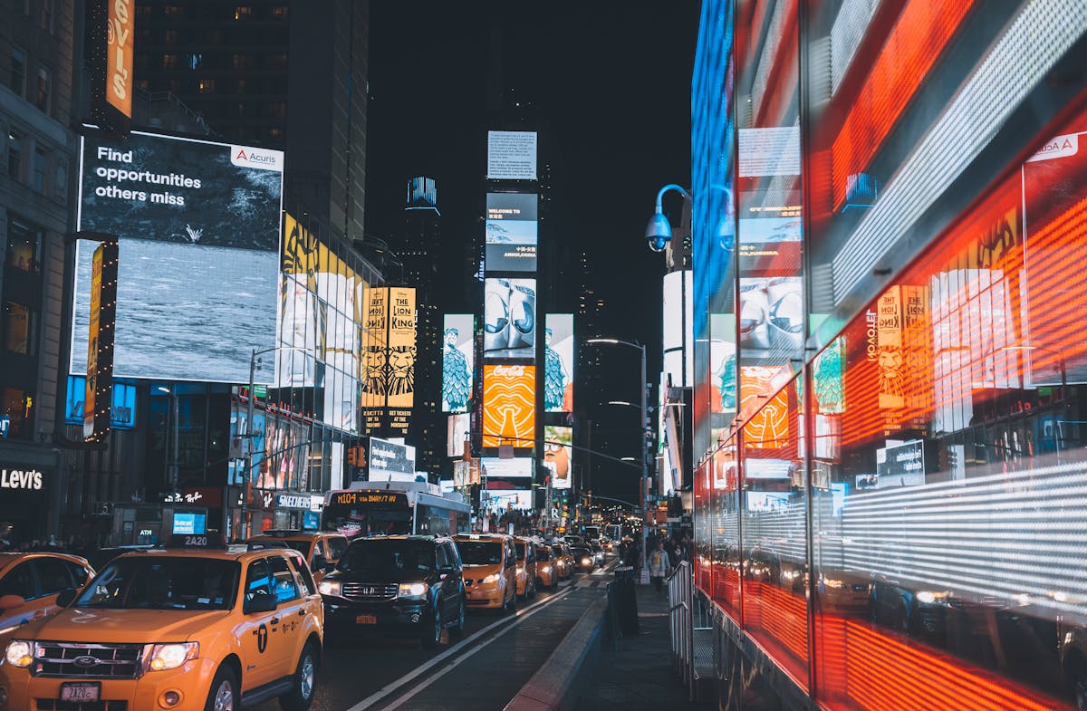 Close-up of VR headset lenses showing immersive visuals