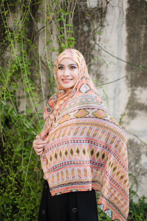 Smiling Woman with Hijab