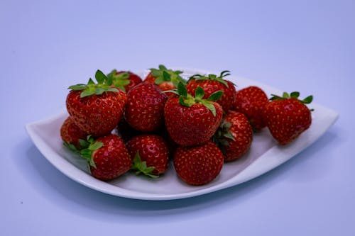 Plate of Strawberries