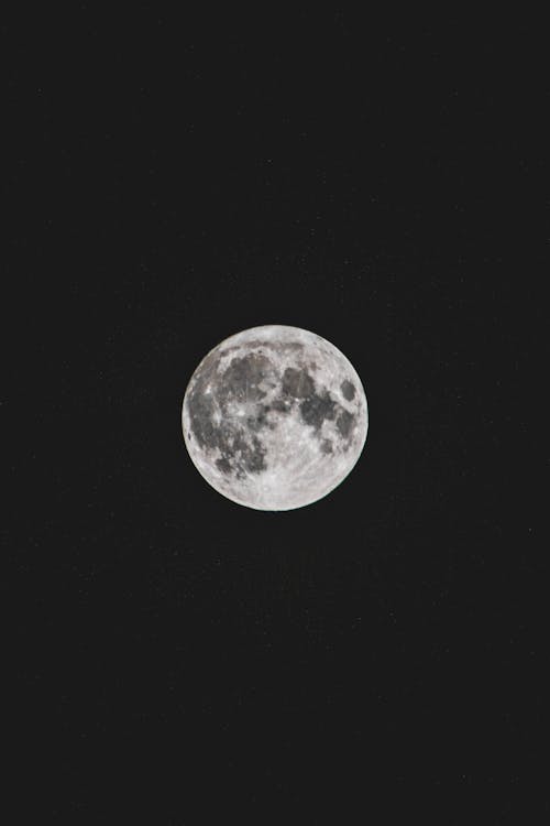 Scenic Photo of the Full Moon
