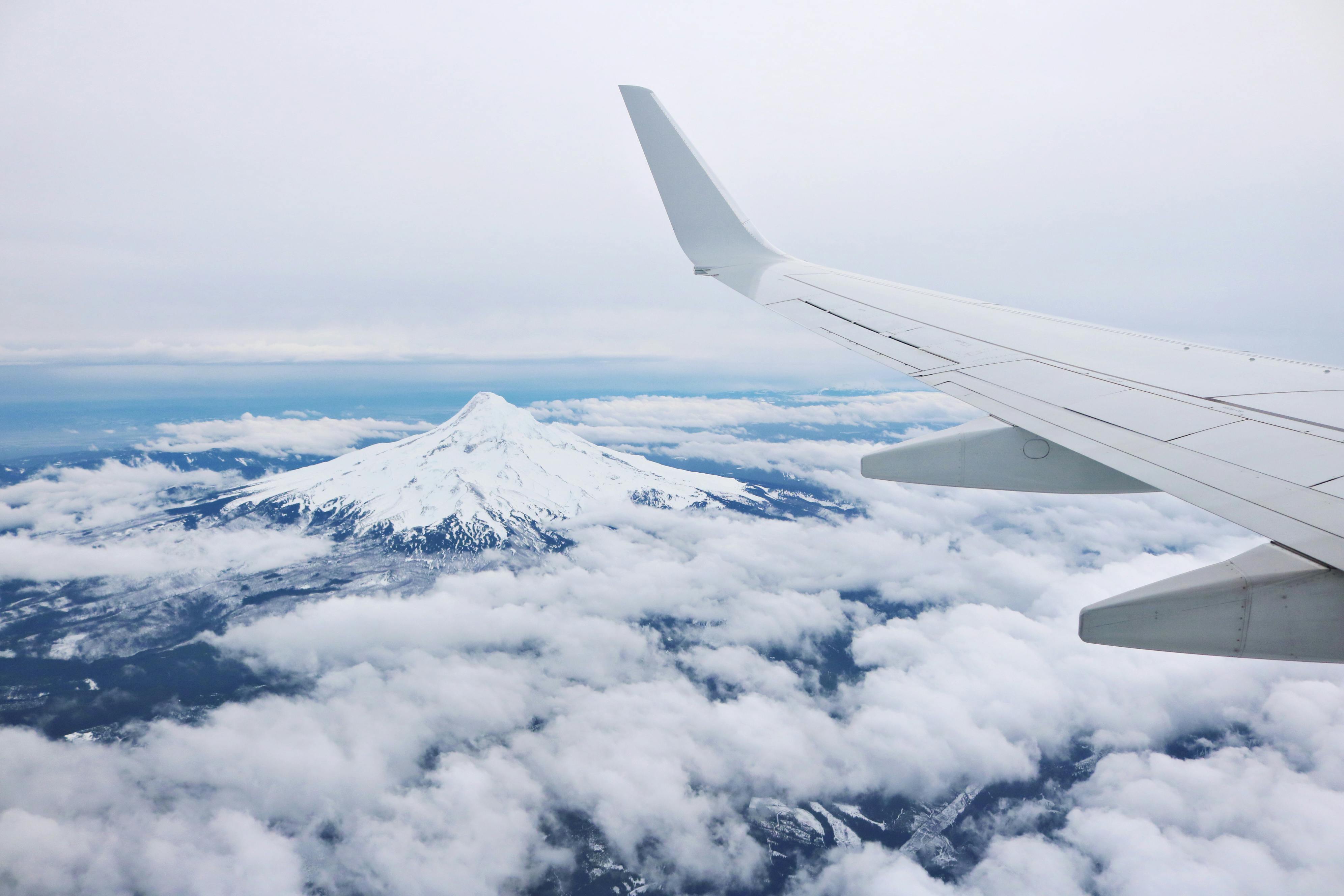 airplane wing top view