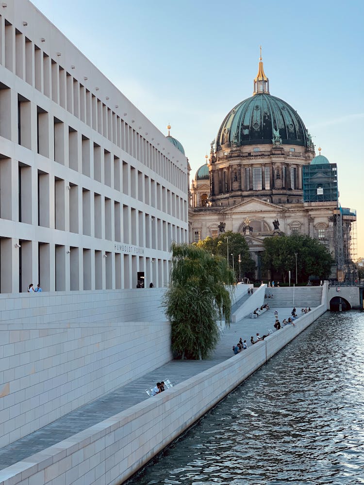 Humboldt Forum And Cathedral In Berlin 