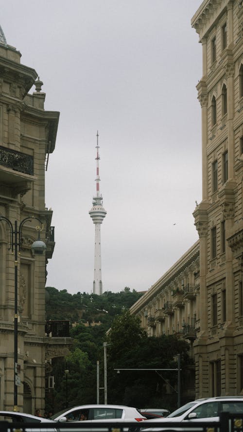 Kostenloses Stock Foto zu aserbaidschan, baku fernsehturm, lokale sehenswürdigkeiten