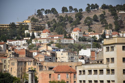 Photos gratuites de algérie, citadin, colline