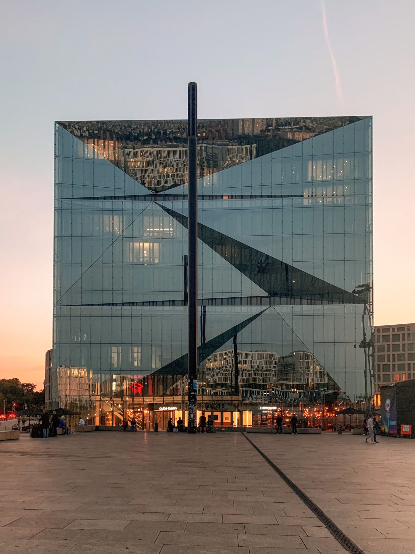 Modernes Bürogebäude in Berlin