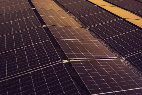 Free Black Solar Panels Stock Photo