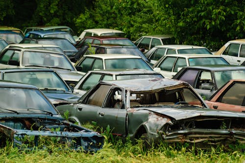 Vintage Cars and Wreckage