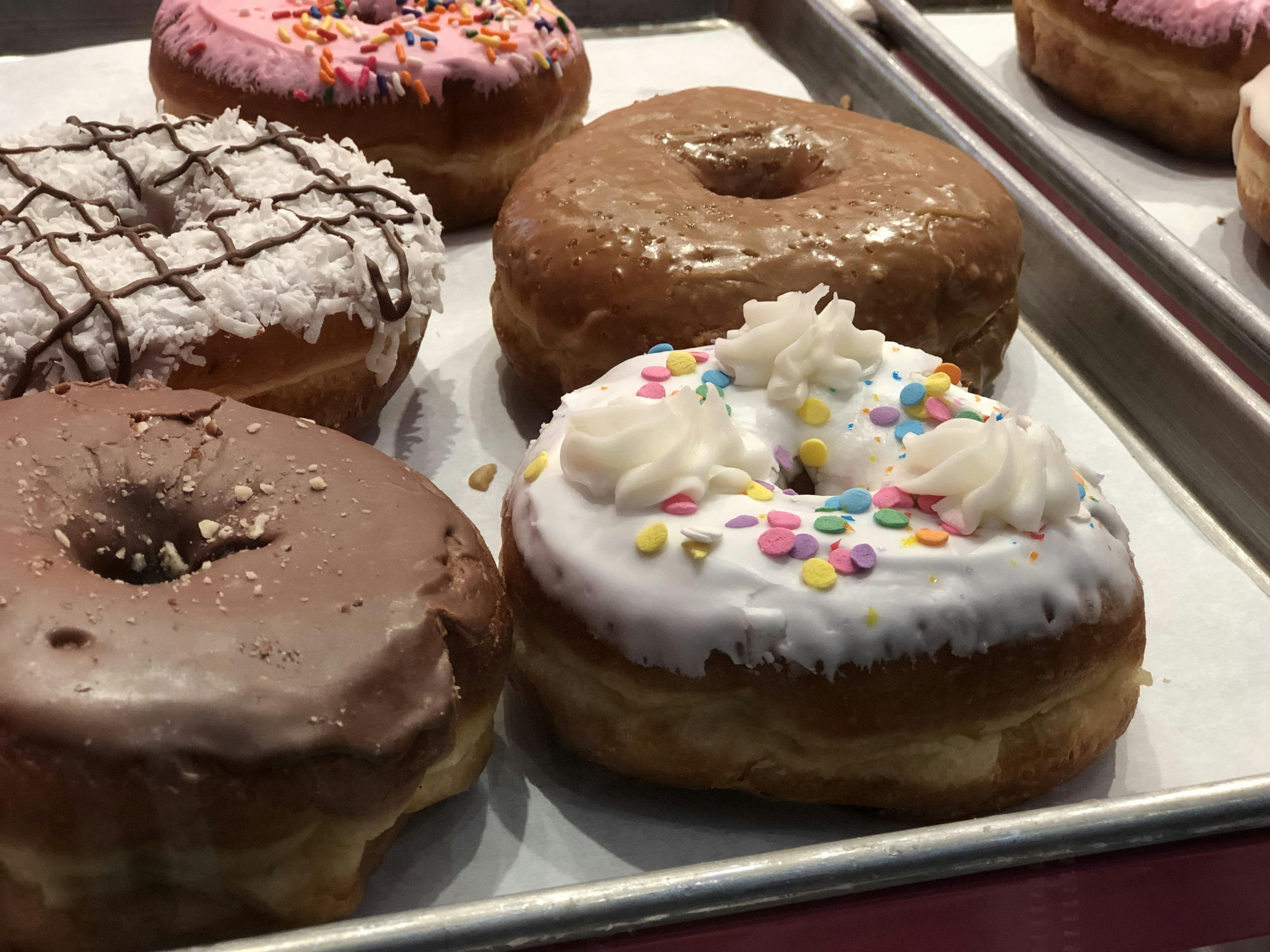 Free stock photo of donut shop, donuts, doughnut