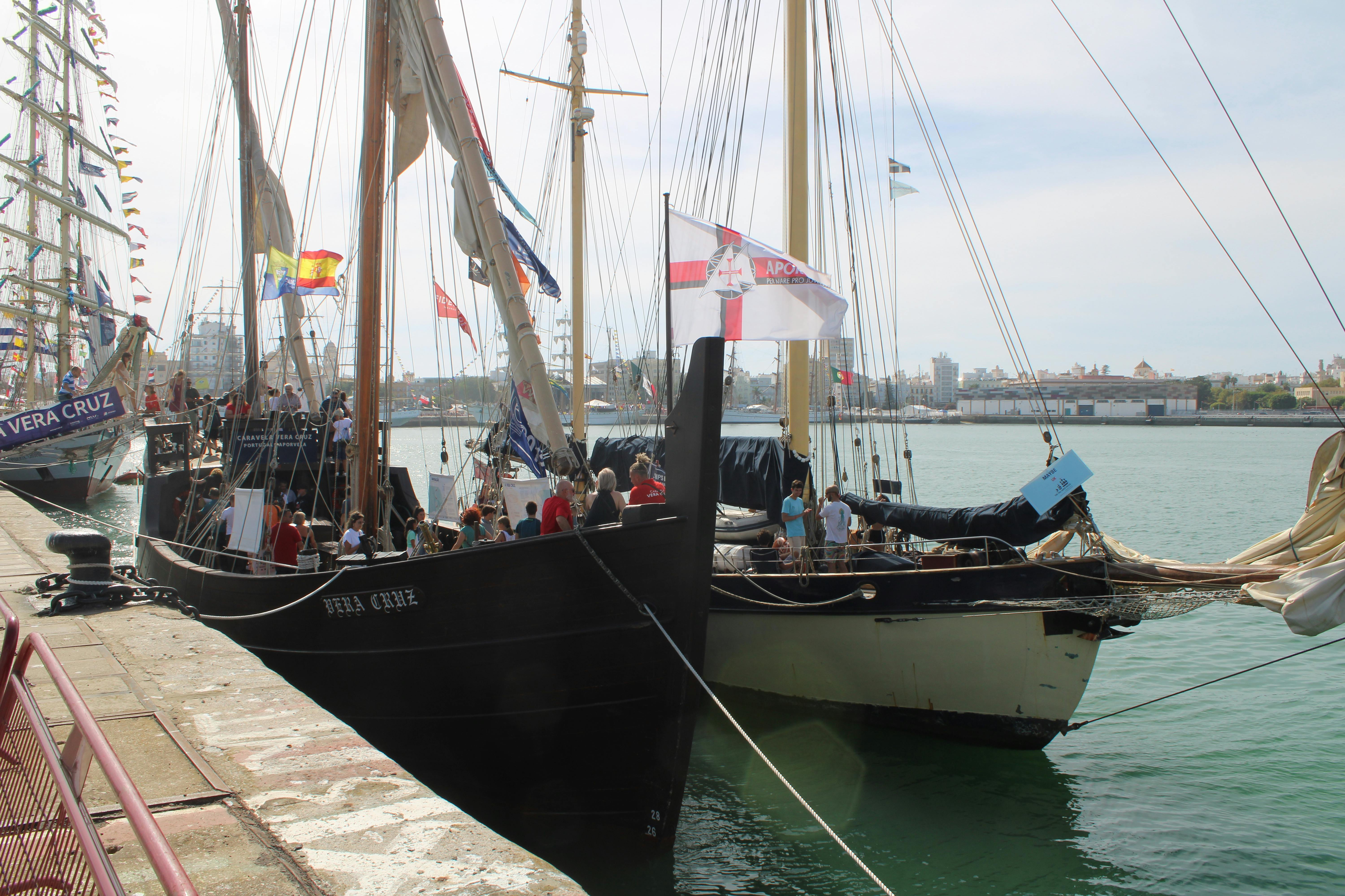 Regata de grandes veleros en Cádiz - Septiembre de 2023