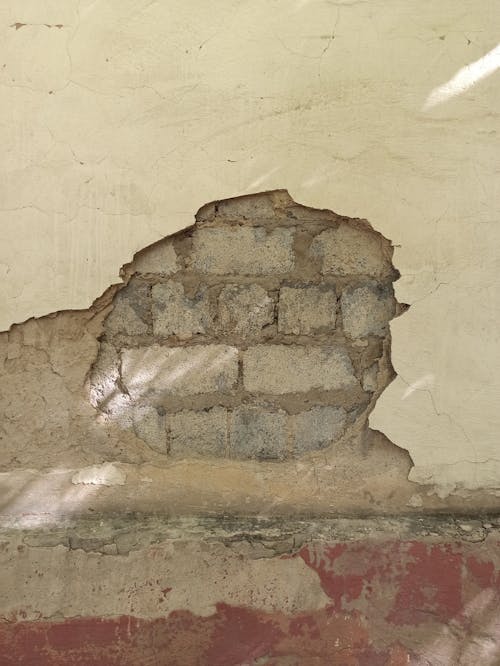 Damaged Brick Wall 