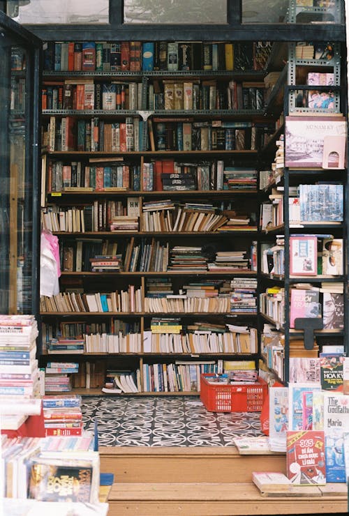 Used Books Displayed in Store