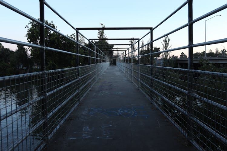 Long Narrow Footbridge