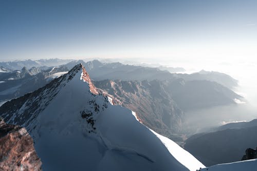 đỉnh Dufourspitze ở Zermatt, Thụy Sĩ
