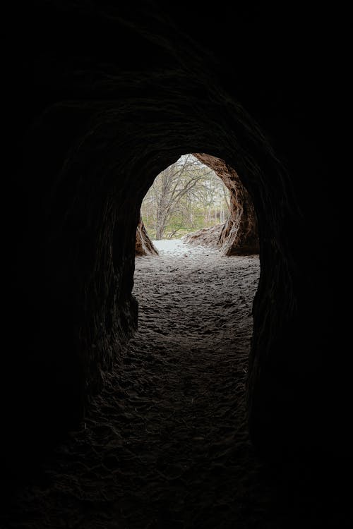 Photo of a Dark Tunnel 
