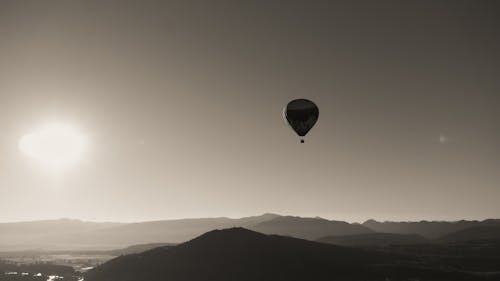 güzel manzara, havadan, siyah ve beyaz içeren Ücretsiz stok fotoğraf