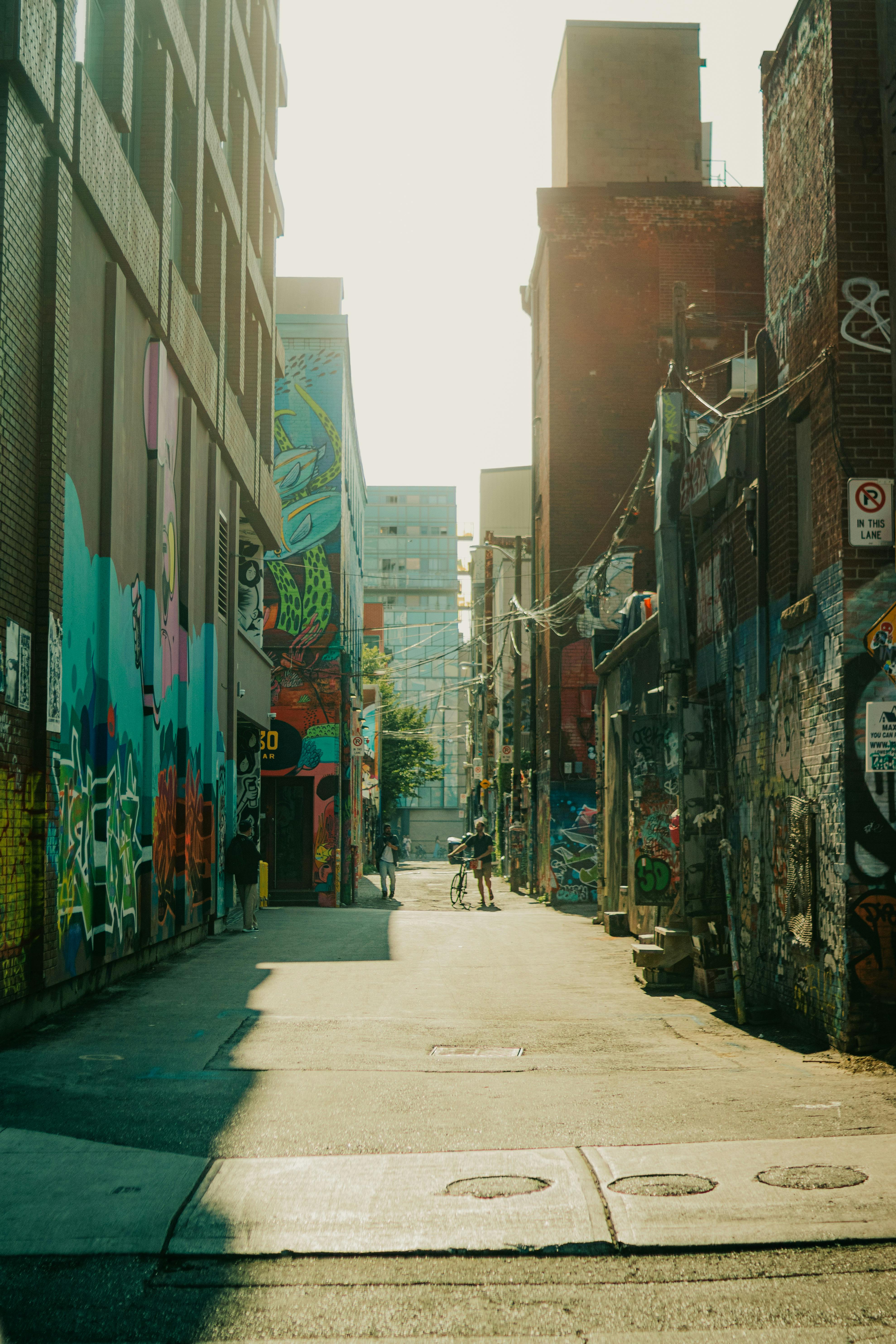 Urban Walls Painted in Mural · Free Stock Photo