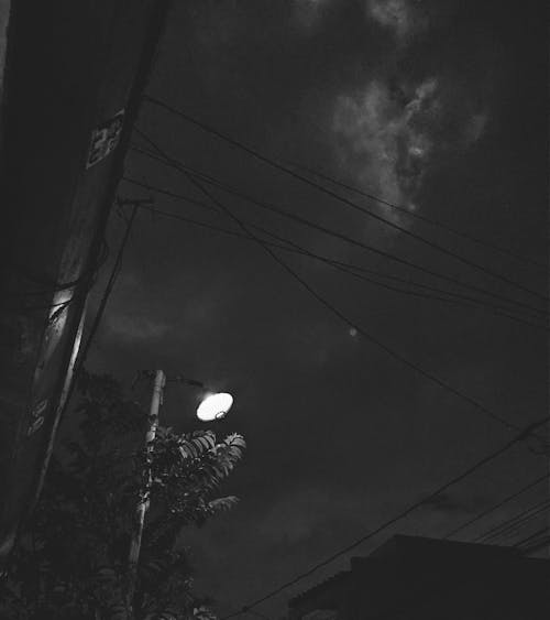 geceleyin, siyah gökyüzü içeren Ücretsiz stok fotoğraf