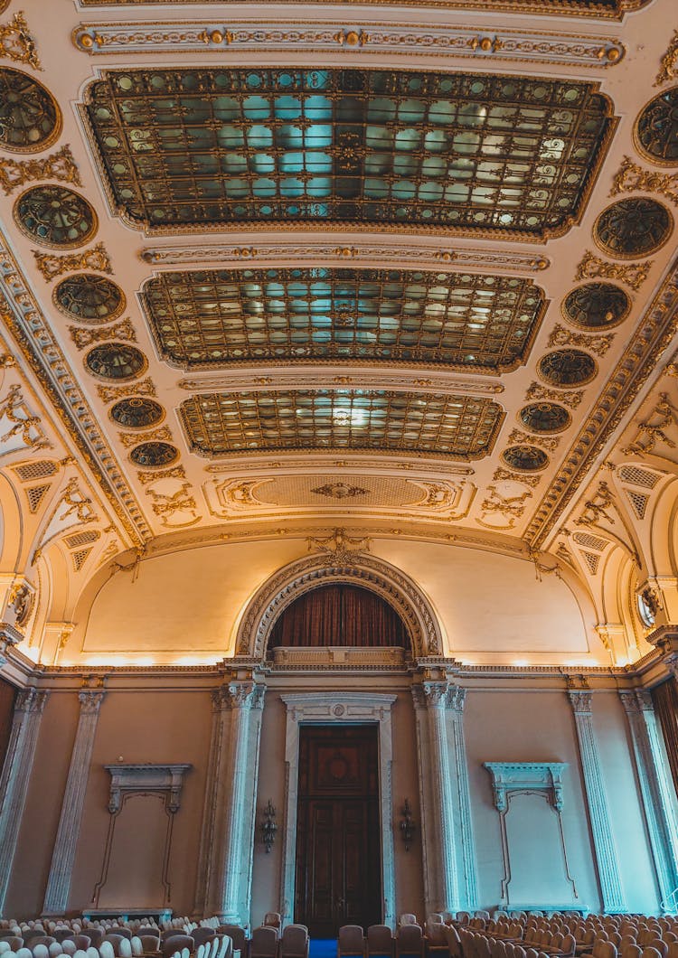 Alexandru Ioan Cuza Hall In Palace Of The Romanian Parliament In Bucharest, Romania