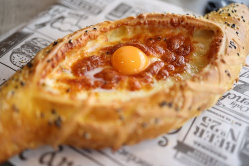 Georgian Khachapuri with Egg